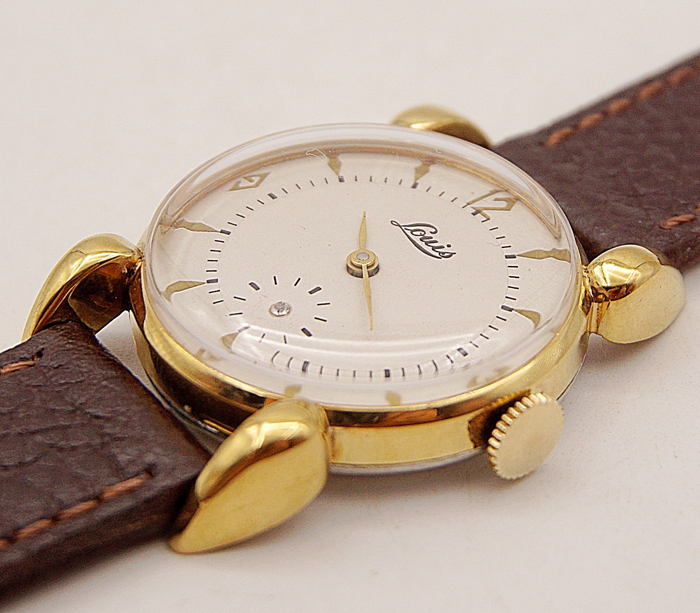 นาฬิกาเก่า LOUIS ไขลานพร้อมกล่อง