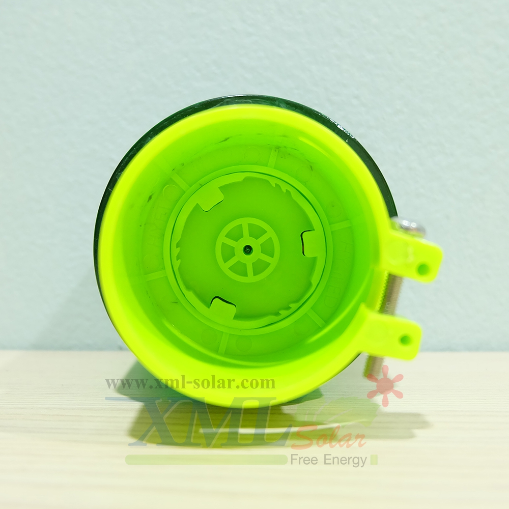 ไฟเตือนกรวยจราจร ฉุกเฉิน พลังงานเเสงอาทิตย์ (เเสง : สีเขียว)