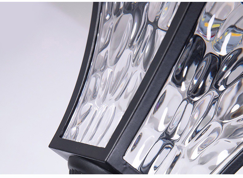 โคมไฟปักสนามโซล่าเซลล์ รุ่นใหม่ ระบบสัมผัส (เเสง : เหลืองวอมไวท์)