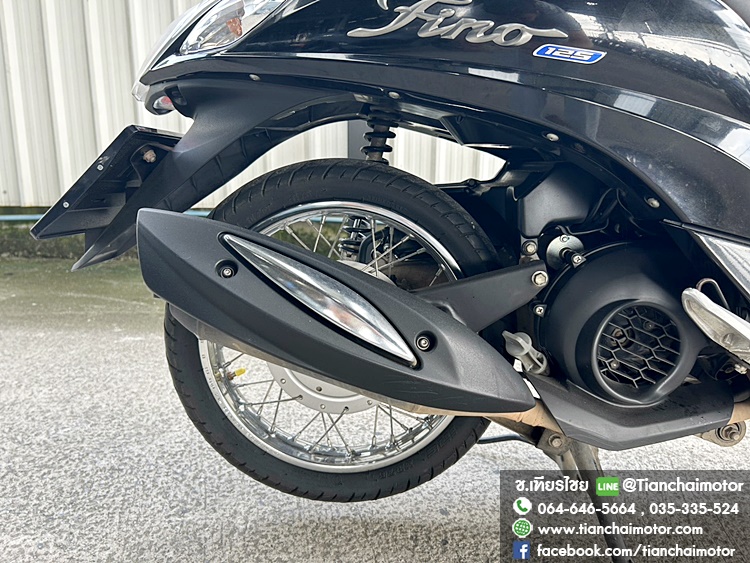 ★ดาวน์ 5,000★FINO ปี 65 สีดำ วิ่งน้อย เครื่องเดิมแน่น ใช้งานทนทาน ชุดสีสวยรอบคัน เครื่องดี ศูนย์ดี รถพร้อมใช้งาน ราคา 37,900