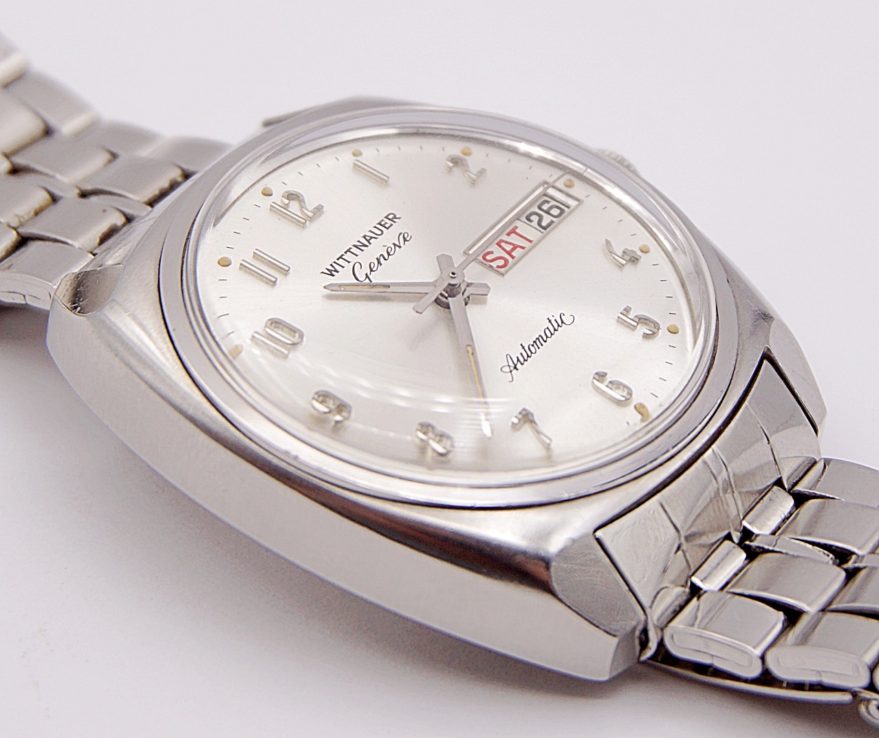 นาฬิกาเก่า WITTNAUER BY LONGINES ออโตเมติก