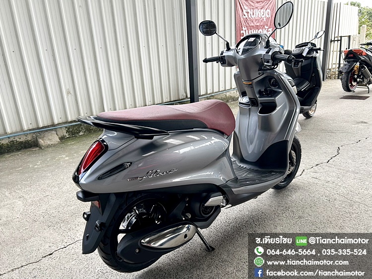 GRAND FILANO ปี67 ABS กุญแจรีโมท เครื่องเดิมแน่น ชุดสีสวยเป๊ะ หรูหรา ศูนย์ดี ประหยัด เครื่องดีเยี่ยม ราคา 59,900