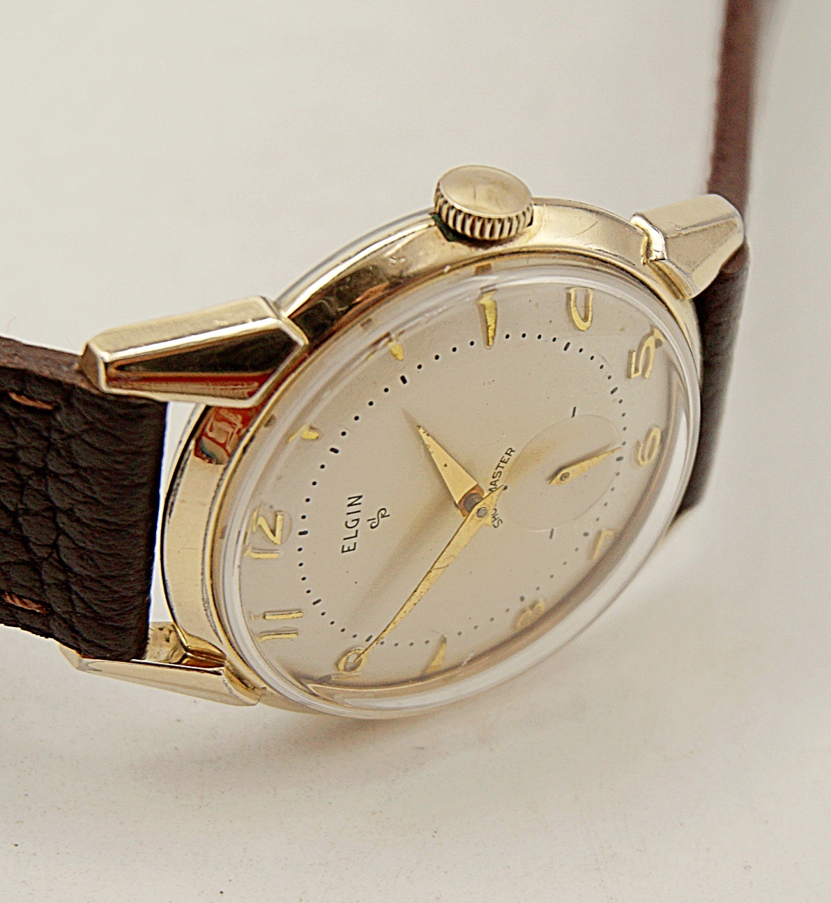 นาฬิกาเก่า ELGIN ไขลานสองเข็มครึ่ง