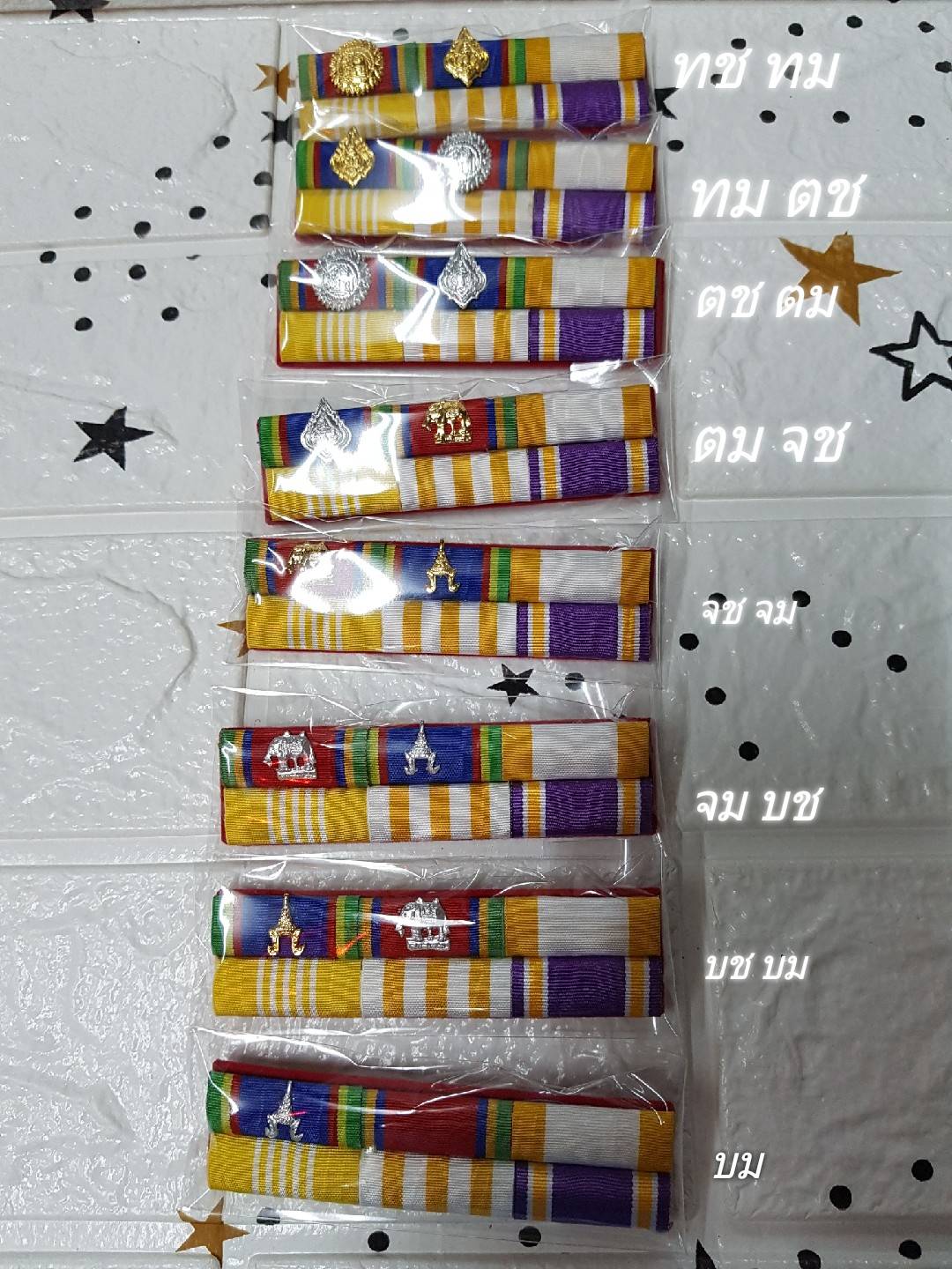 แพรแถบแบบใหม่ปี64,แพรแถบสมเด็จพระนางเจ้า