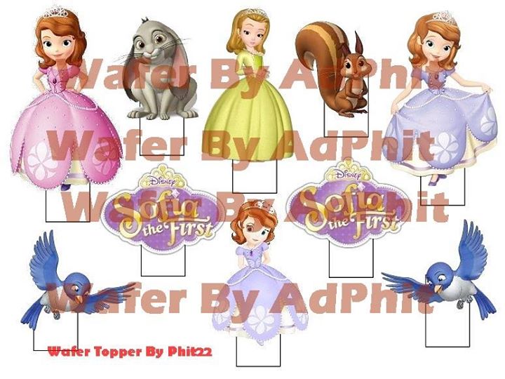 Wafer topper sofia set