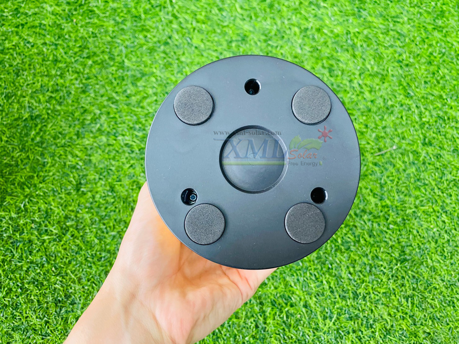 โคมไฟตะเกียงโซล่าเซลล์ (สีเหลือง) (แสง : ขาว)