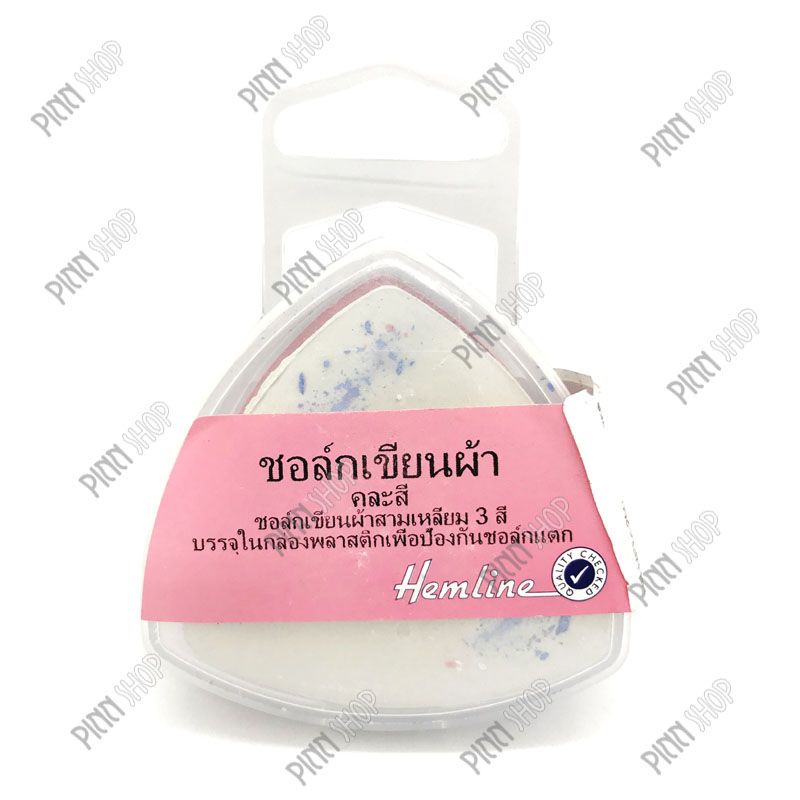ชอล์คเขียนผ้าสามเหลี่ยมสีขาว