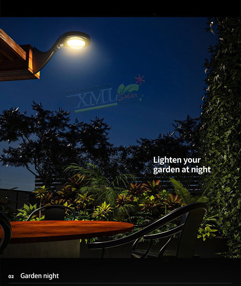 โคมไฟกิ่ง รุ่น ฝักบัว 200 lm + Motion Sensor (แสง : เหลืองวอมไวท์)