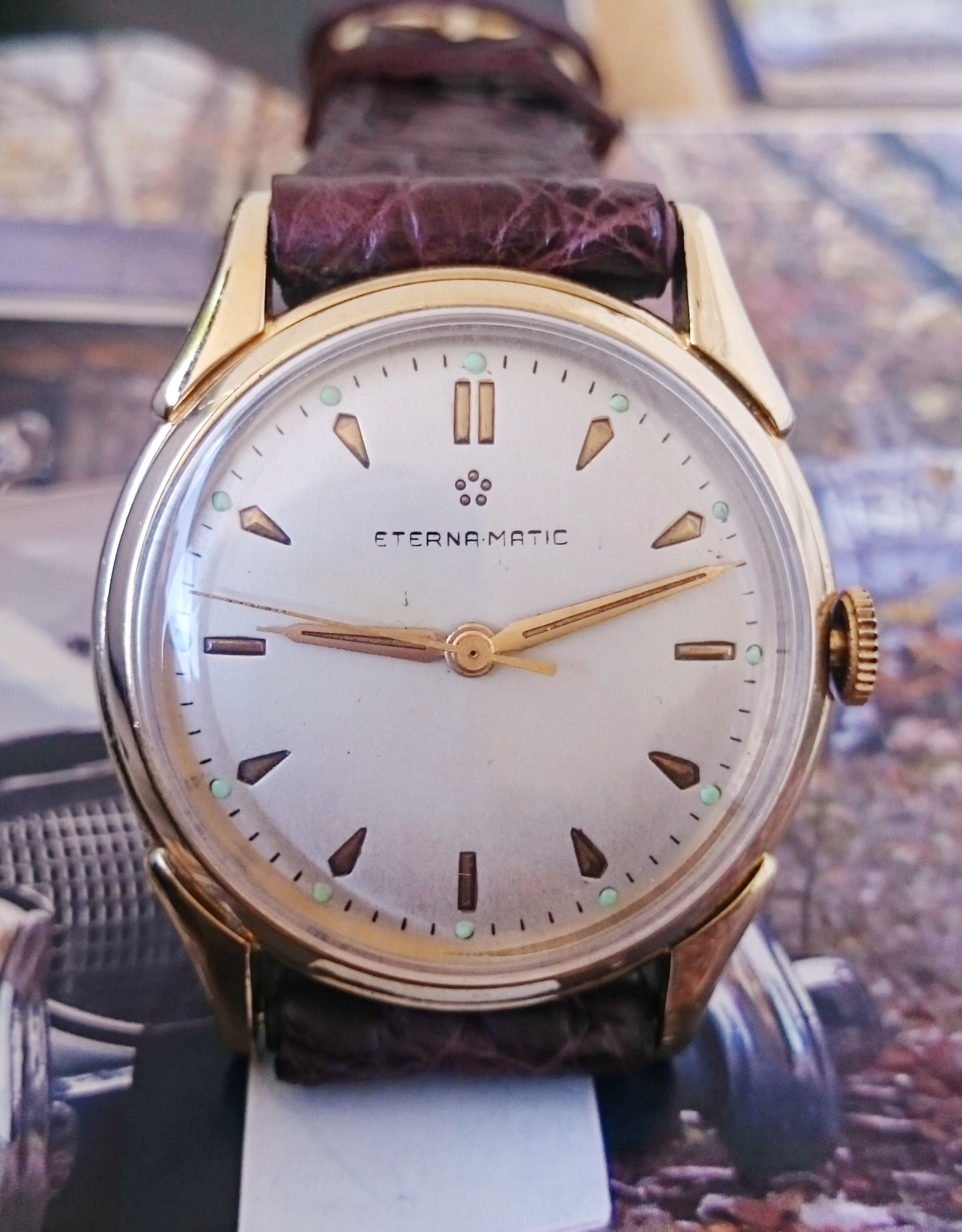 นาฬิกาเก่า ETERNA-MATIC ออโตเมติก