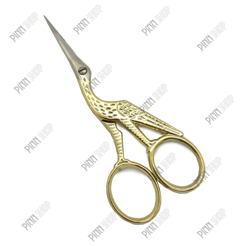 กรรไกรหงส์สีทอง 4.5 นิ้ว