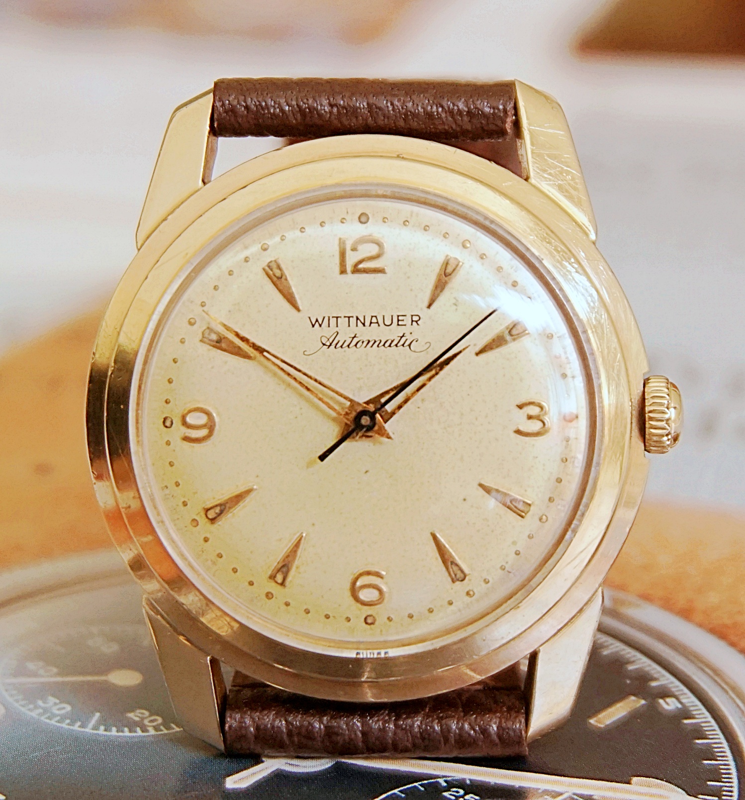 นาฬิกาเก่า WITTNAUER BY LONGINES ออโตเมติก