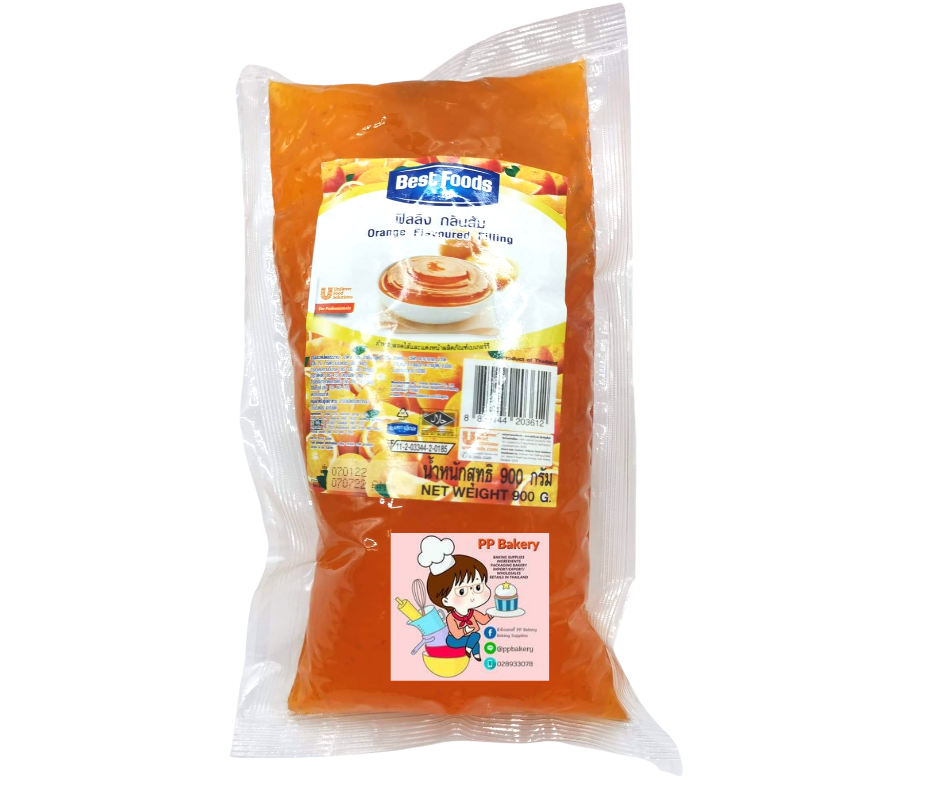 ฟิลลิ่ง กลิ่นส้ม ตราBest Foods ขนาด 900 กรัม ฟิลลิ่งส้ม