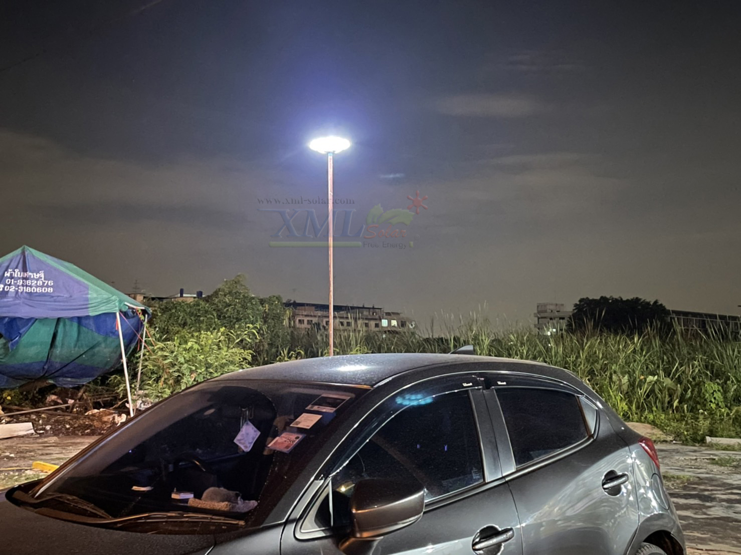 โคมไฟโซล่าเซลล์ UFO รุ่น JDของแท้ 200,000W