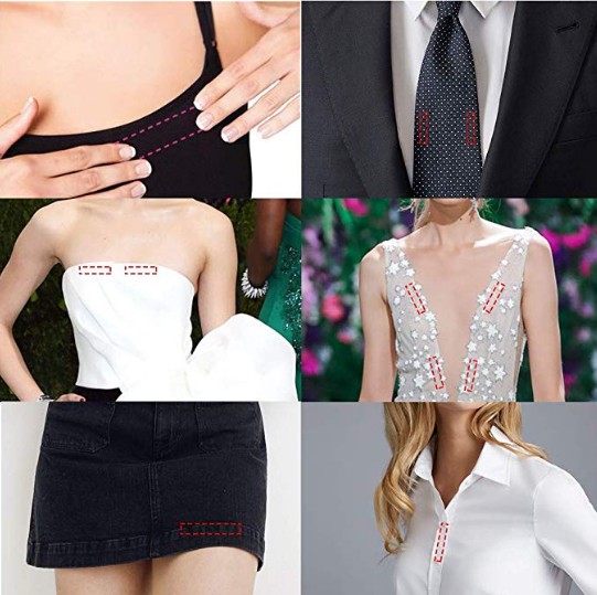 Hollywood fashion tape เทปกาวสองหน้าติดกันโป๊ว ติดทน ไม่เลื่อนหลุด ไม่ระคายเคืองผิว ยาว 2 เมตร สีใส