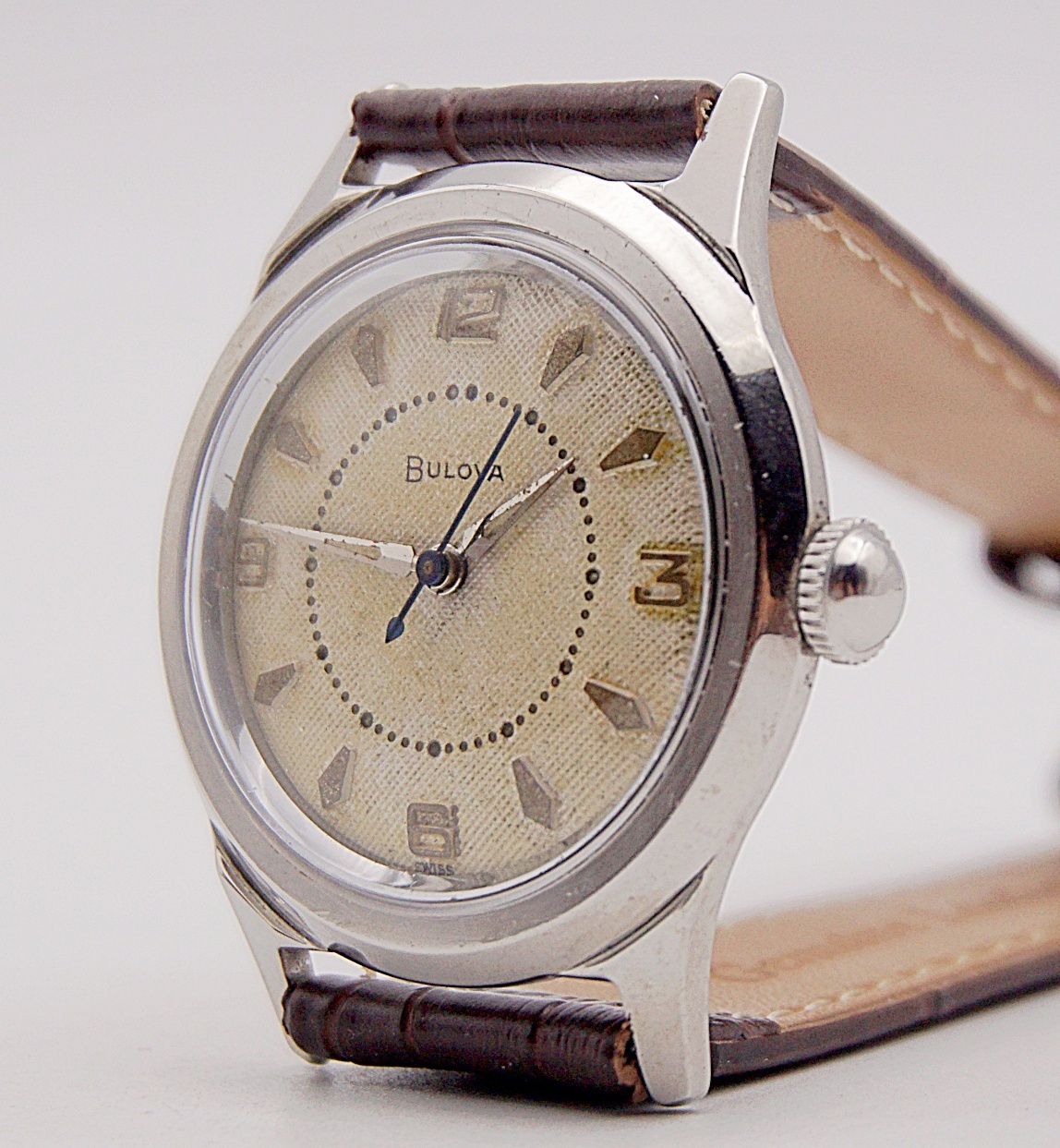 นาฬิกาเก่า BULOVA ไขลาน