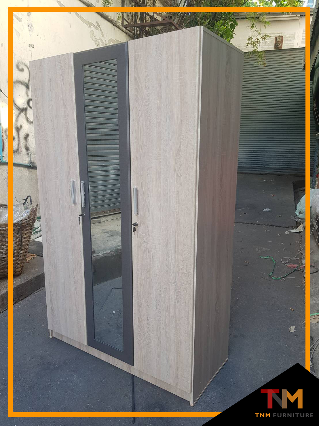 ตู้เสื้อผ้า 120cm. ABAYA