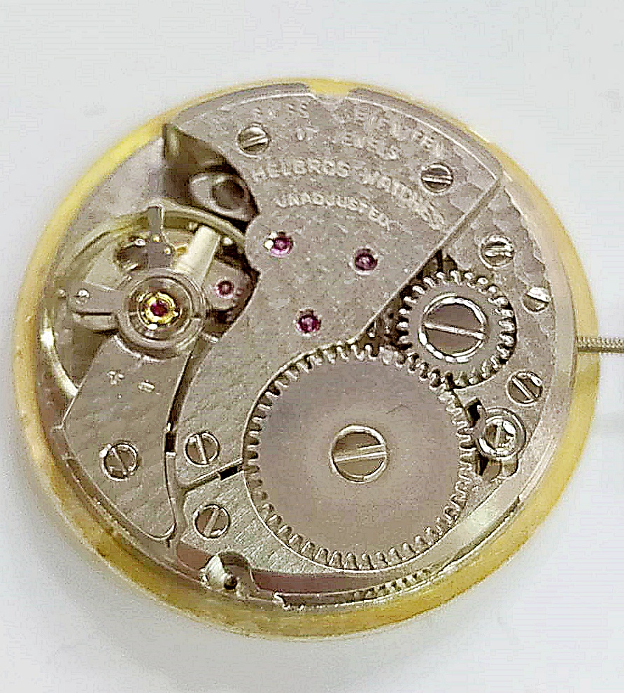 นาฬิกาเก่า HELBROS ไขลาน