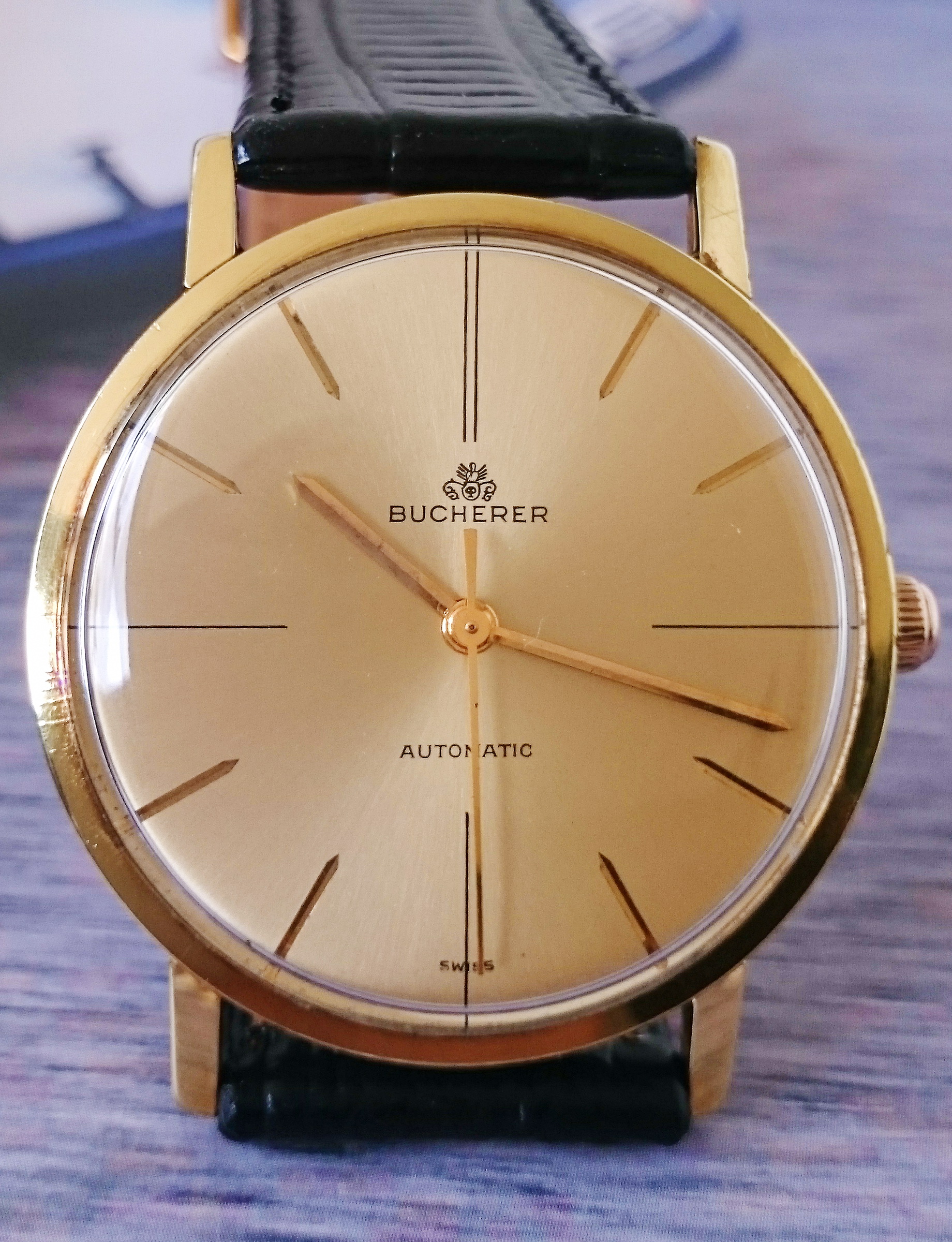 นาฬิกาเก่า BUCHERER ออโตเมติก