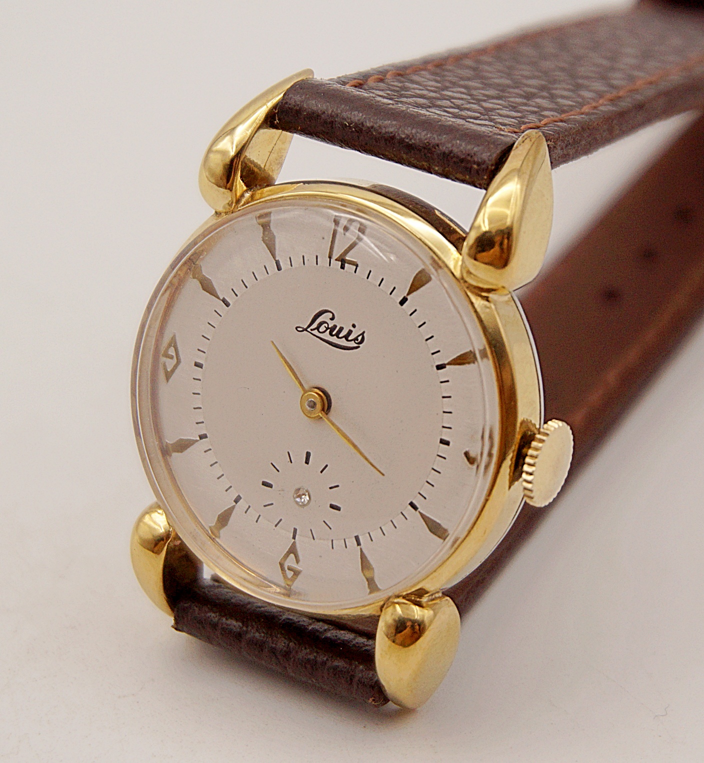 นาฬิกาเก่า LOUIS ไขลานพร้อมกล่อง