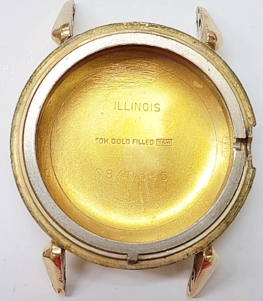 นาฬิกาเก่า ILLINOIS ออโตเมติก