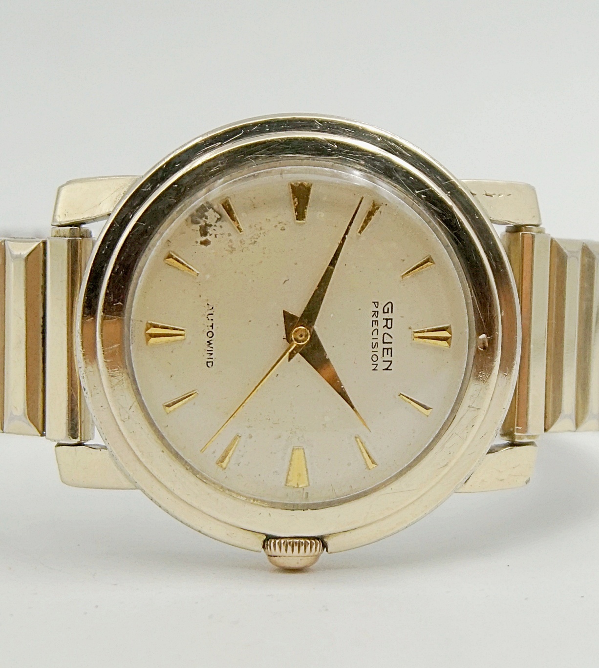 นาฬิกาเก่า GRUEN ออโตเมติกครึ่งรอบ