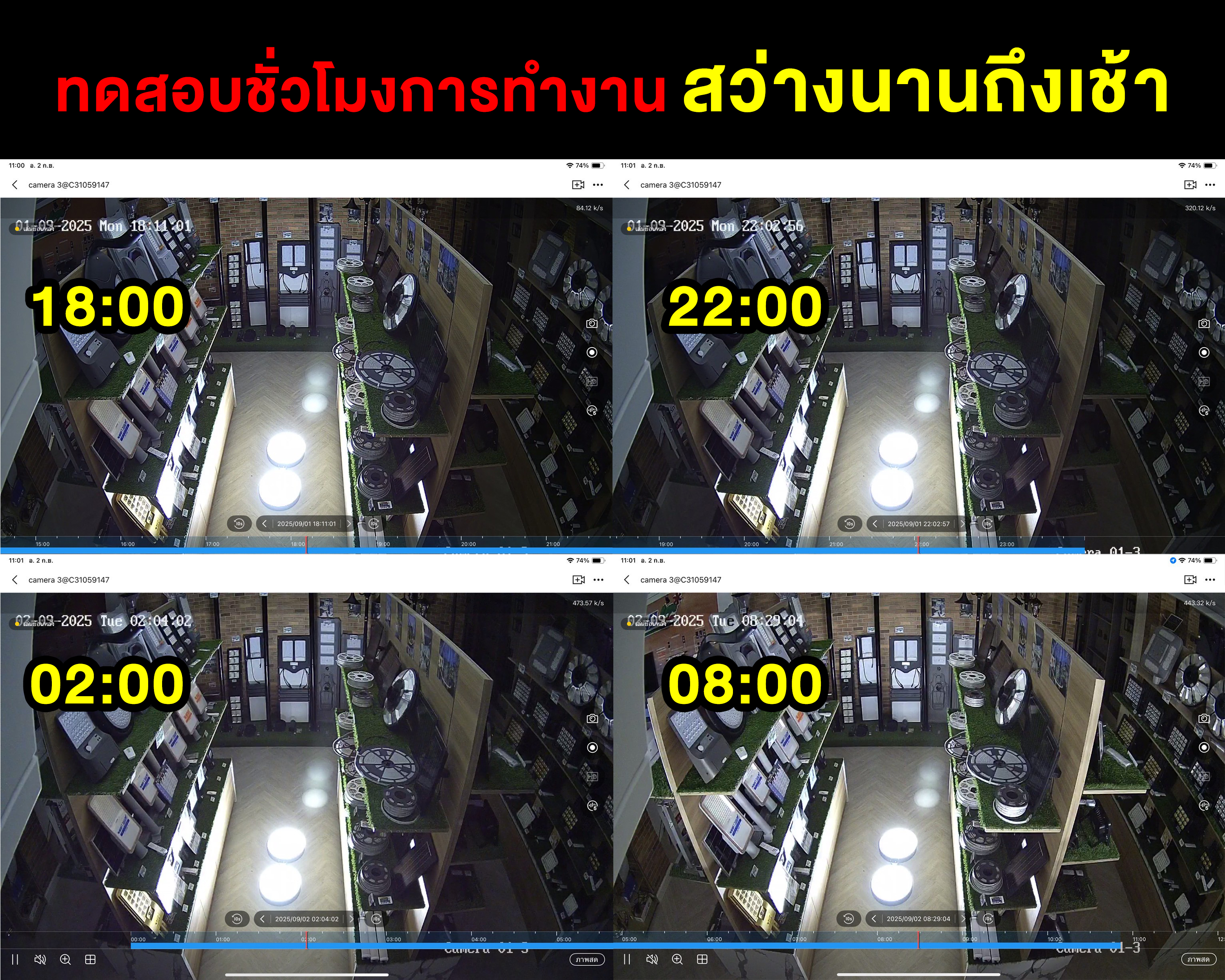 โคมไฟถนนโซล่าเซลล์ รุ่น TT-552T (แสง : ขาว) (เฉพาะหัวโคมไม่รวมเสา)*