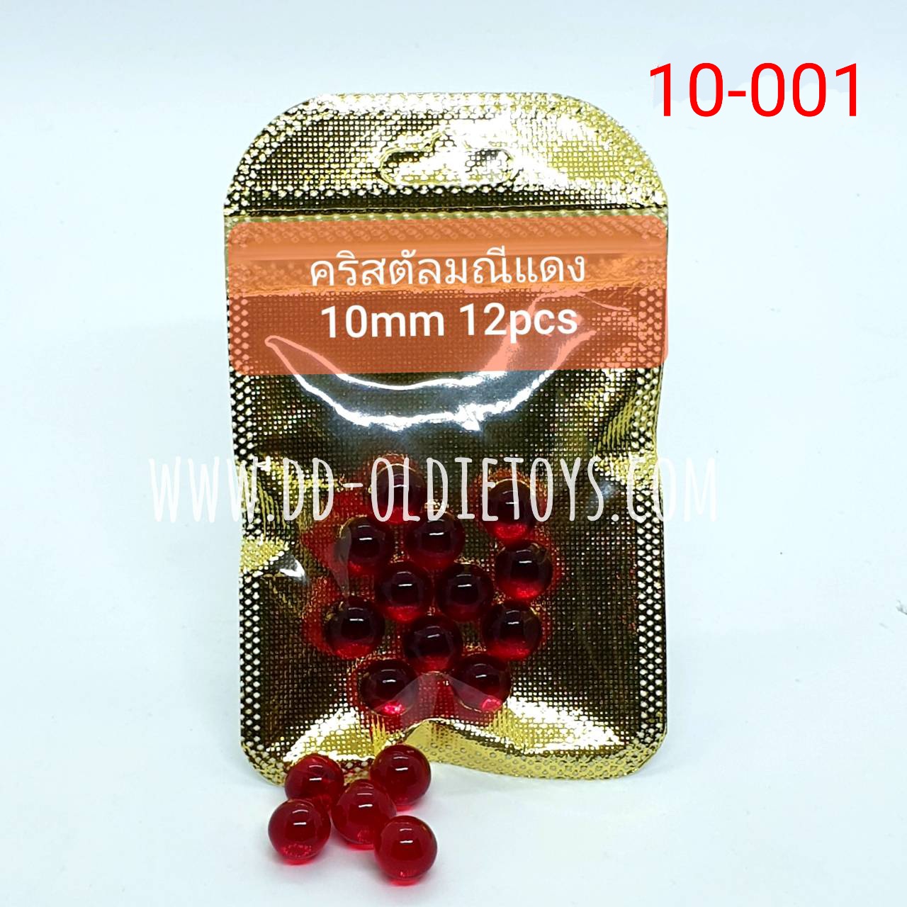ลูกแก้วใส 10มิล คริสตัลใสเกรดA มีหลายสีให้เลือก ใสแท้ไม่ลอกลูกกลมมาตรฐาน บรรจุ 12ลูกใช่งานภายนอกได้ แช่น้ำได้