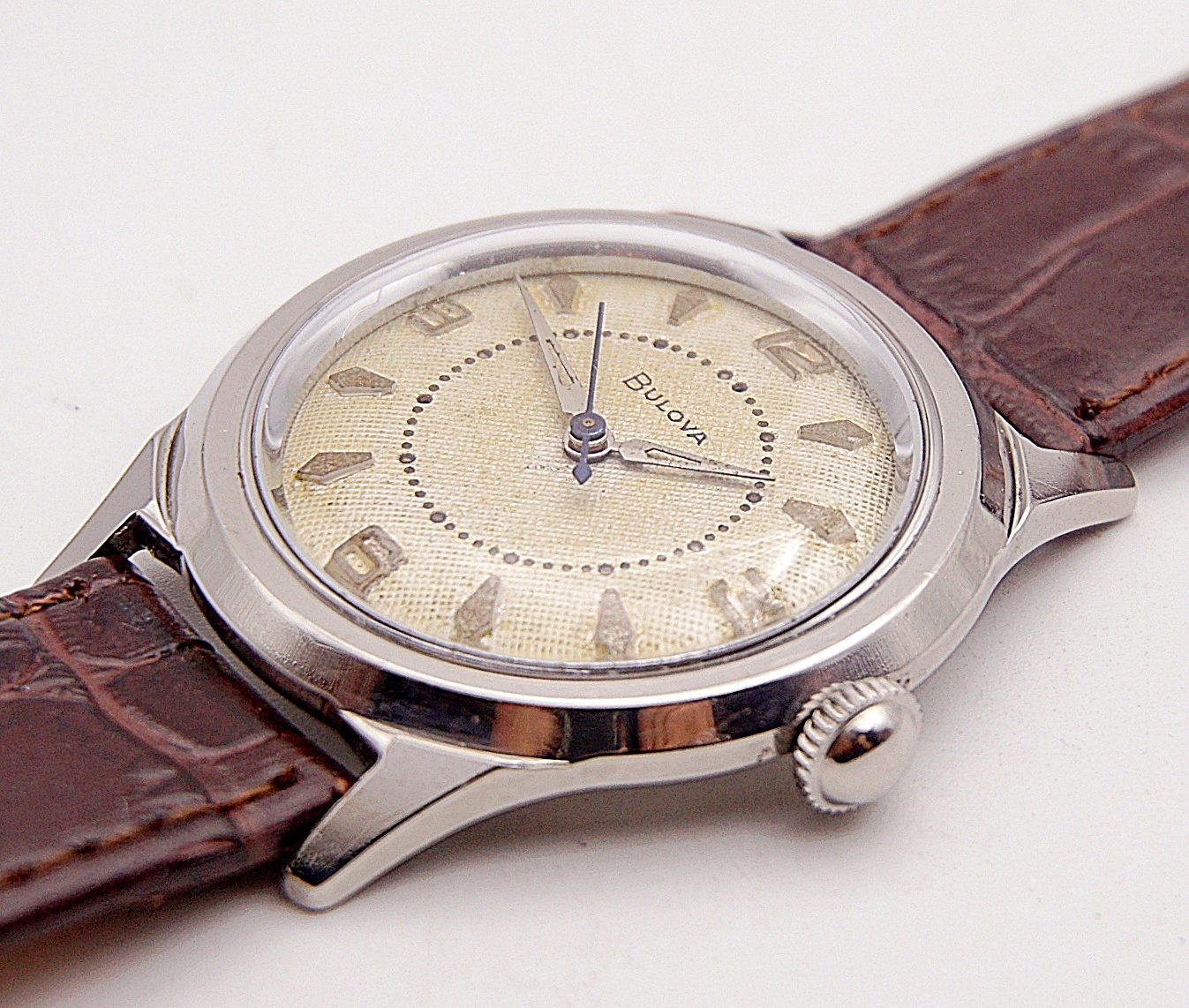 นาฬิกาเก่า BULOVA ไขลาน