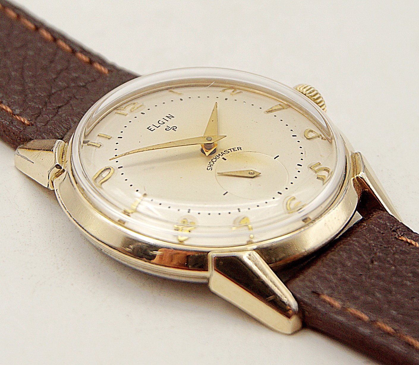 นาฬิกาเก่า ELGIN ไขลานสองเข็มครึ่ง