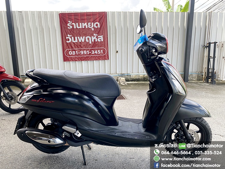 ★ดาวน์2,000★GRAND FILANO ปี 66 สีดำ เครื่องเดิมดี ชุดสีสวย ประหยัดน้ำมัน เครื่องดี ศูนย์ดี ใช้งานได้ทั้งครอบครัว ราคา 49,900