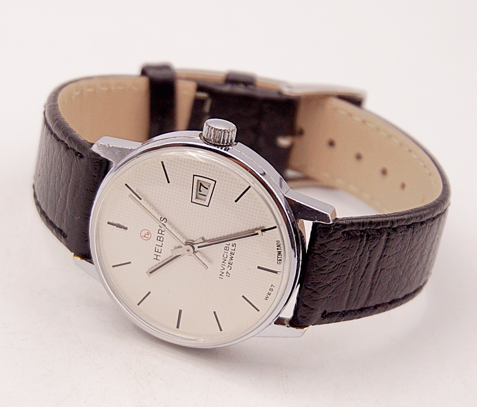 นาฬิกาเก่า HELBROS ไขลาน