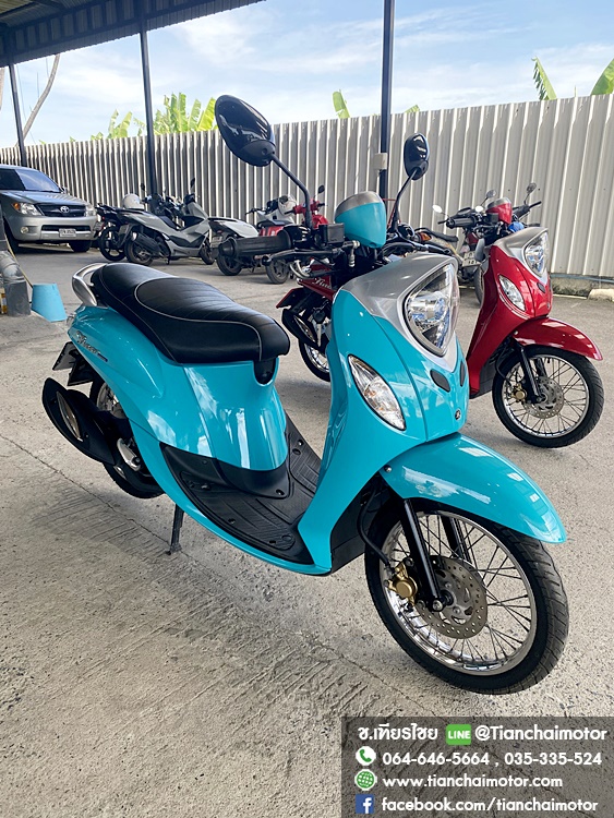 ★ดาวน์7,500★FINO ปี65 สีเขียวมิ้น ชุดสีสวยเป๊ะ วิ่งเพียง 4000 กิโล เหมือนรถใหม่มาก เครื่องเดิมแน่น ประหยัดน้ำมัน ราคา 41,900