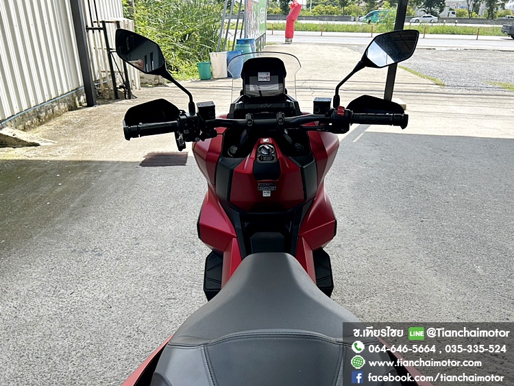 ★ฟรีดาวน์★ADV350 ปี67 สีแดง วิ่งเพียง 7000 กิโล ชุดสีสวยเป๊ะ เหมือนใหม่มาก เครื่องเดิมแน่น เครื่องแรงเร้าใจ ราคา 149,000