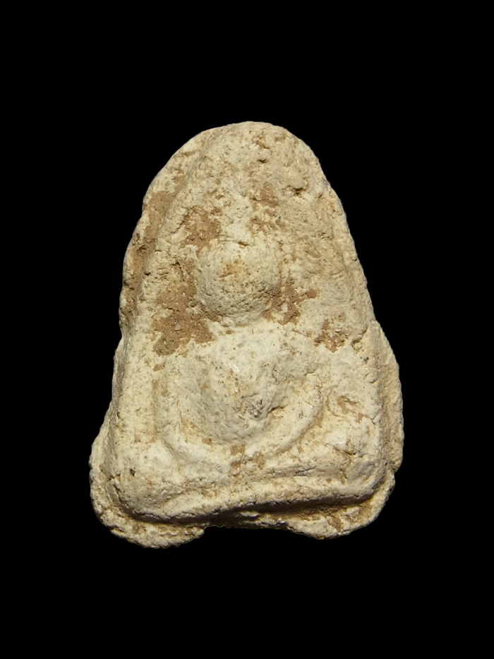 พระกรุวัดใหม่ปากบาง อยุธยา พิมพ์กลีบบัวอกนูน