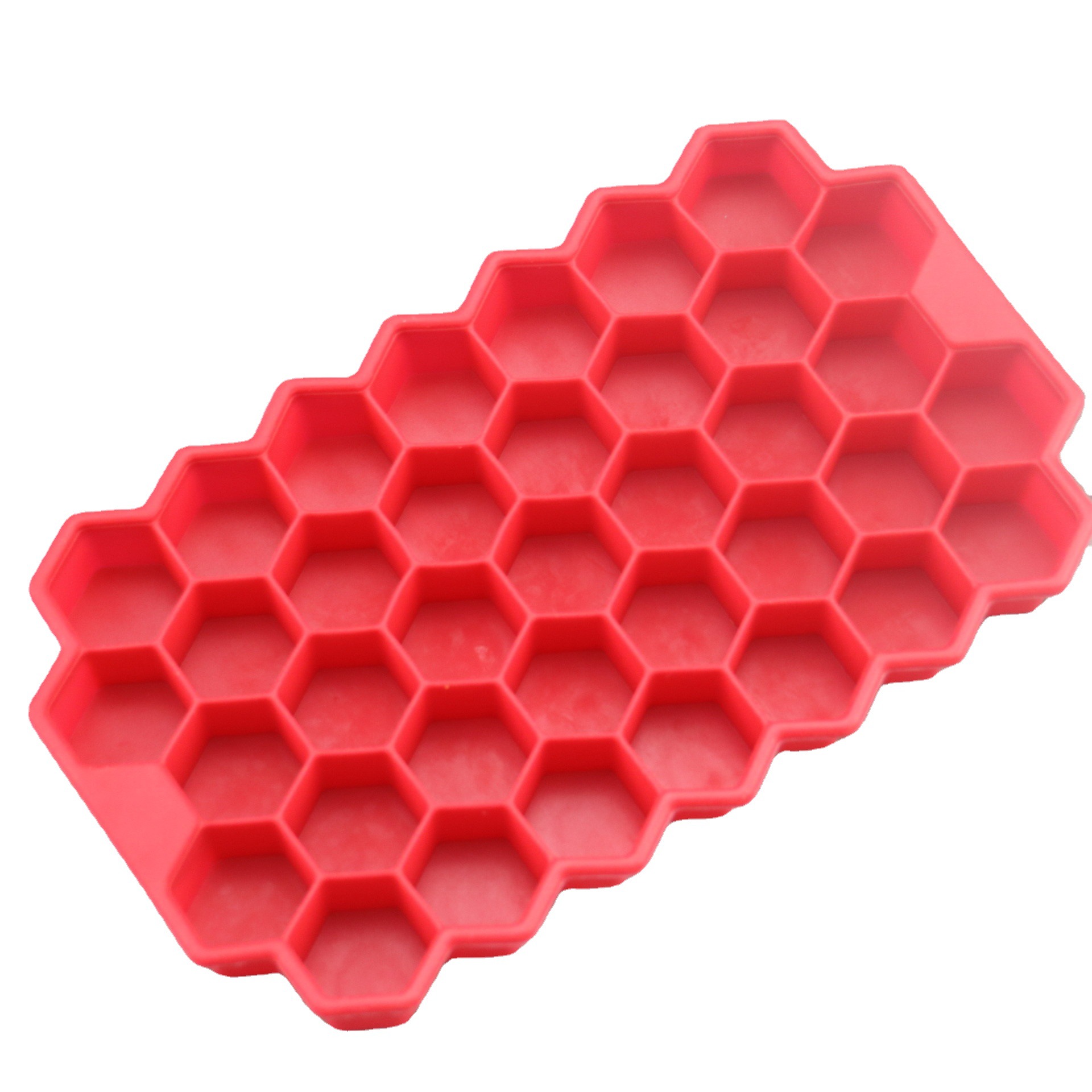 โมล(Mold) แม่พิมพ์ซิลิโคน ทำวุ้น ขนม สบู่ งานdiy รูปหกเหลี่ยม รังผึ้ง 37 ช่อง (10 G.)