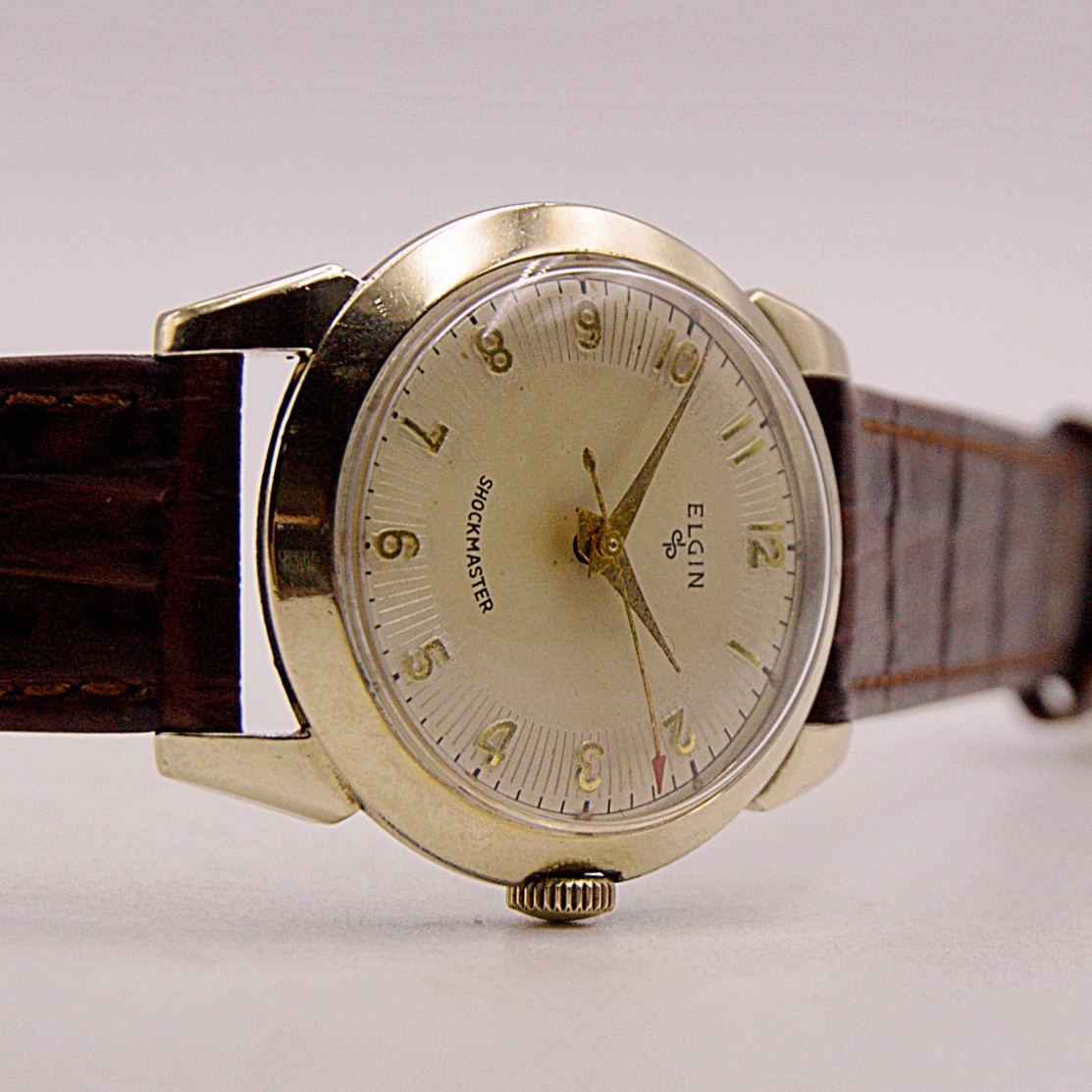 นาฬิกาเก่า ELGIN ไขลาน พร้อมกล่องเดิม