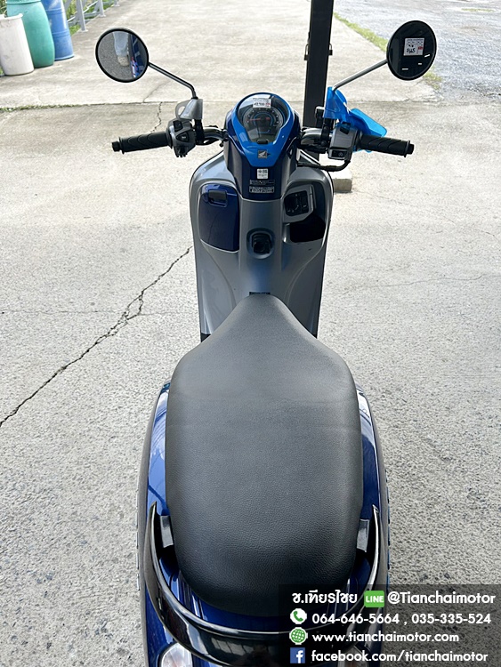 SCOOPY-I CLUB12 ปี 66 สีน้ำเงิน ตัวท็อป สมาร์ทคีย์ ชุดสีสวยเป๊ะ เครื่องแน่นๆ ขับขี่คล่องตัว ราคา 42,900