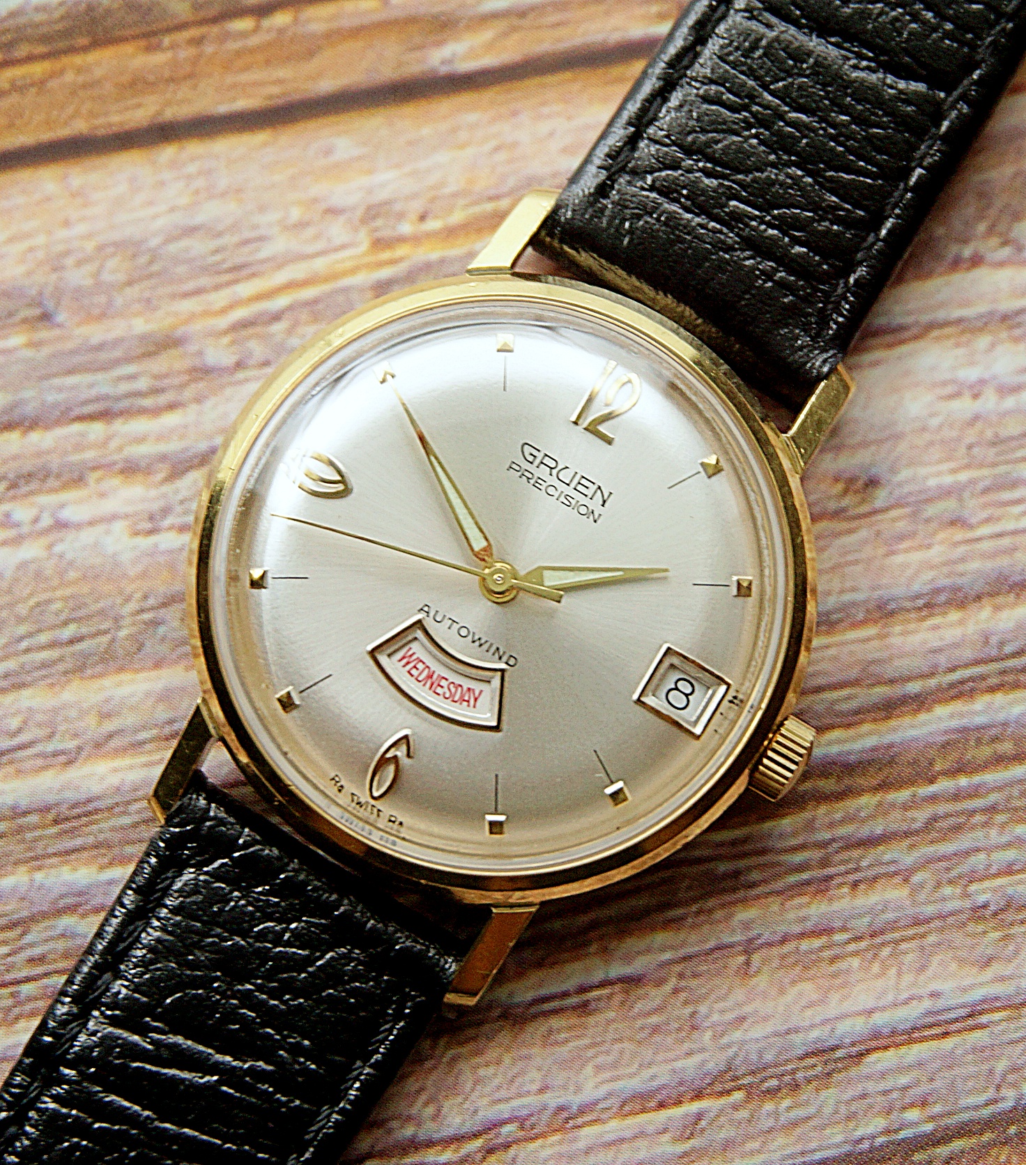 นาฬิกาเก่า GRUEN ออโตเมติก