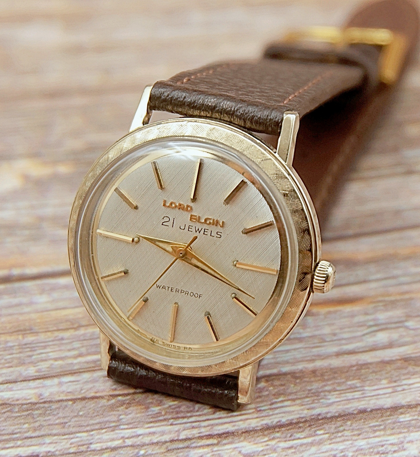 นาฬิกาเก่า LORD ELGIN ไขลาน