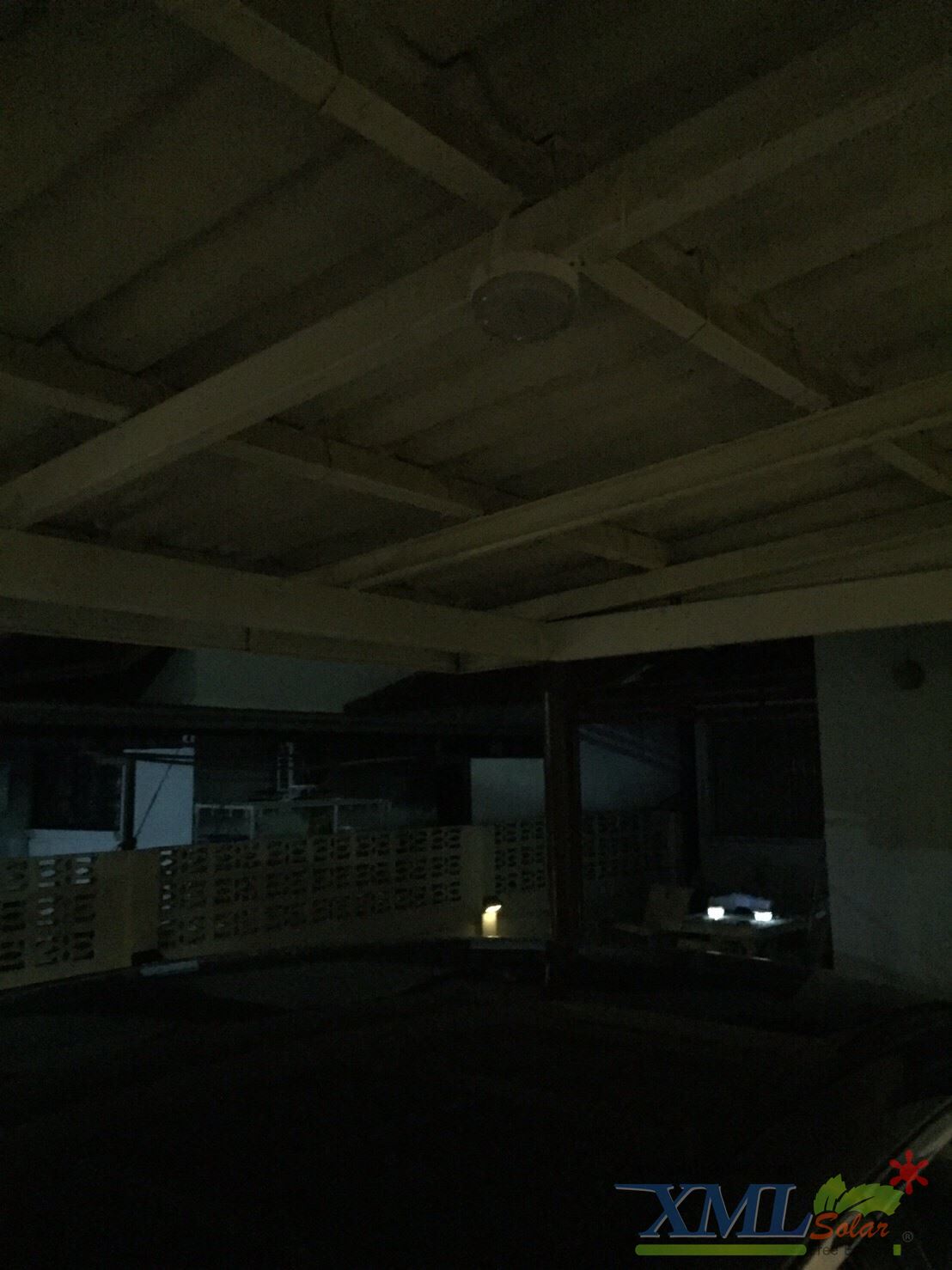 โคมไฟซาลาเปาโซล่าเซลล์ ติดเพดาน-ผนัง 30W Super Bright (แสงขาว)