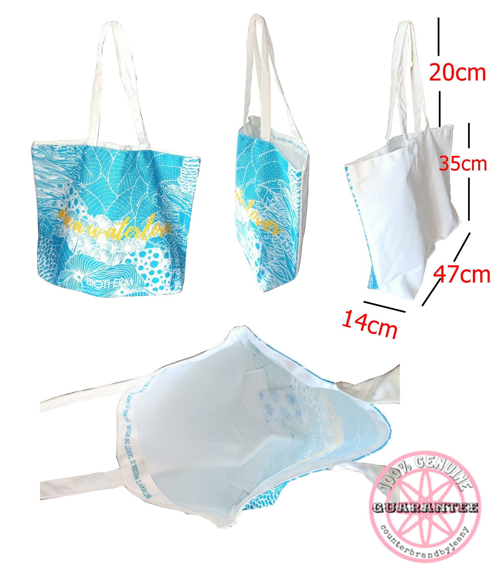 BIOTHERM Be A Water Lover Tote Bag (พร้อมส่ง)