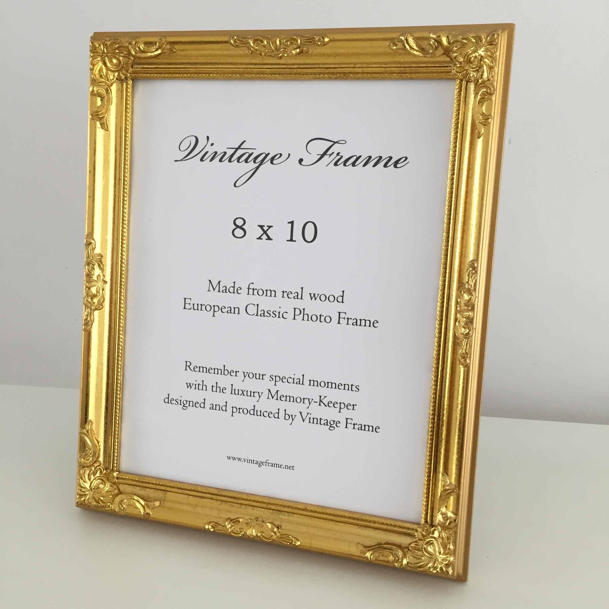 หลุยส์ยุโรป ขนาด 8x10 นิ้ว สีทองเปลว