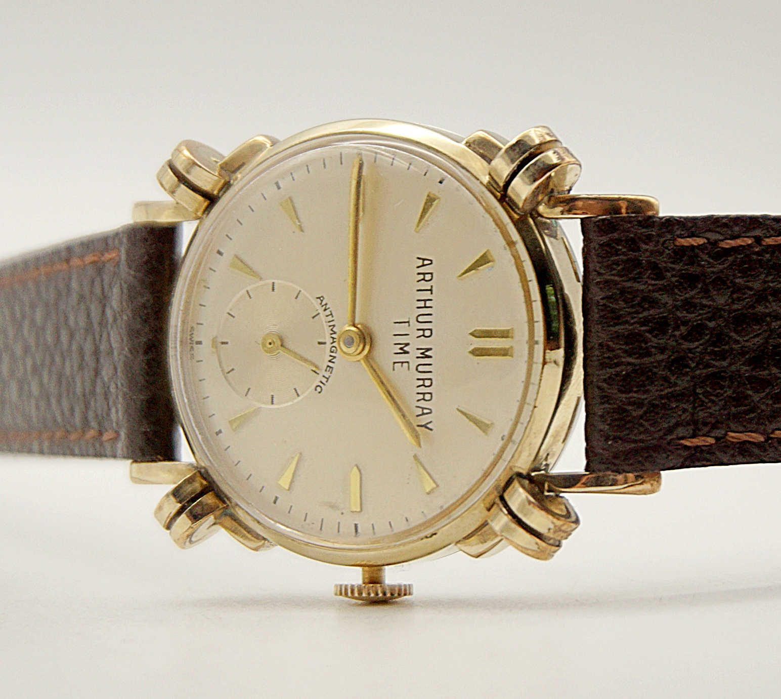 นาฬิกาเก่า ARTHUR MURRAY ไขลานสองเข็มครึ่ง