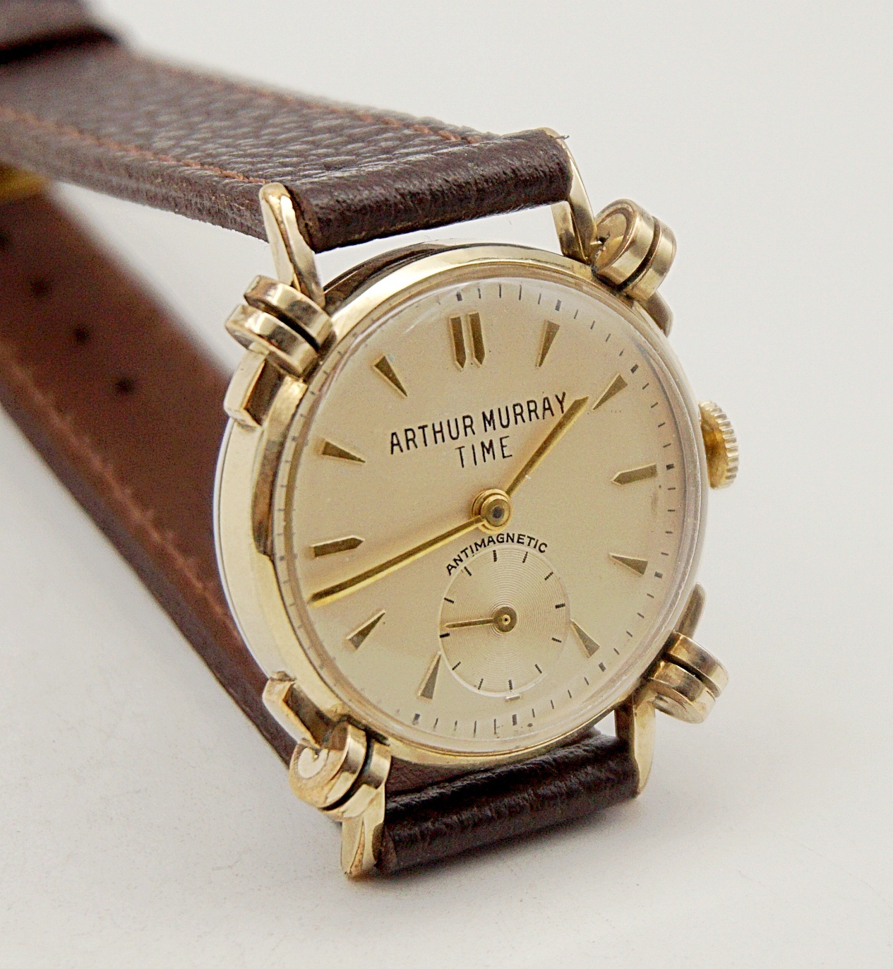 นาฬิกาเก่า ARTHUR MURRAY ไขลานสองเข็มครึ่ง