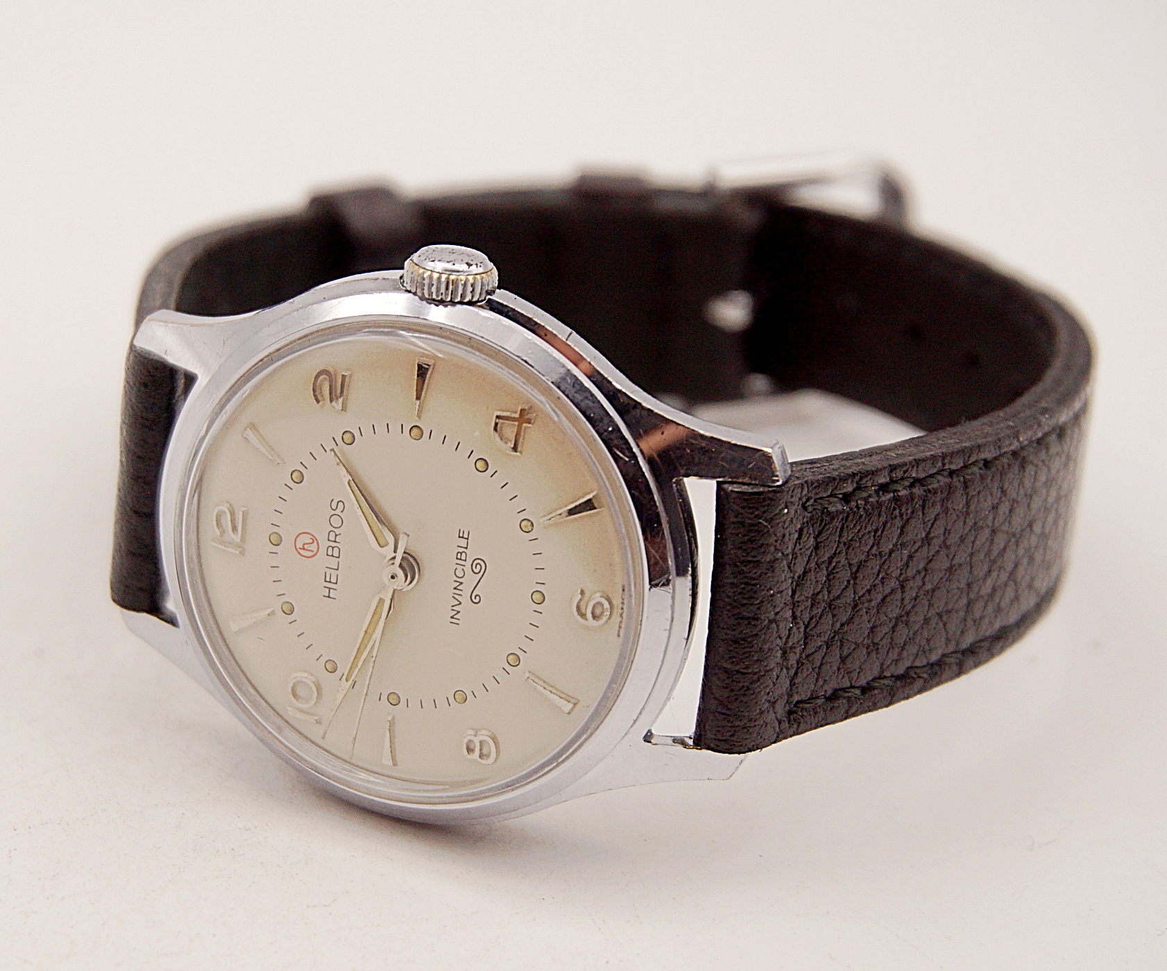 นาฬิกาเก่า HELBROS ไขลาน