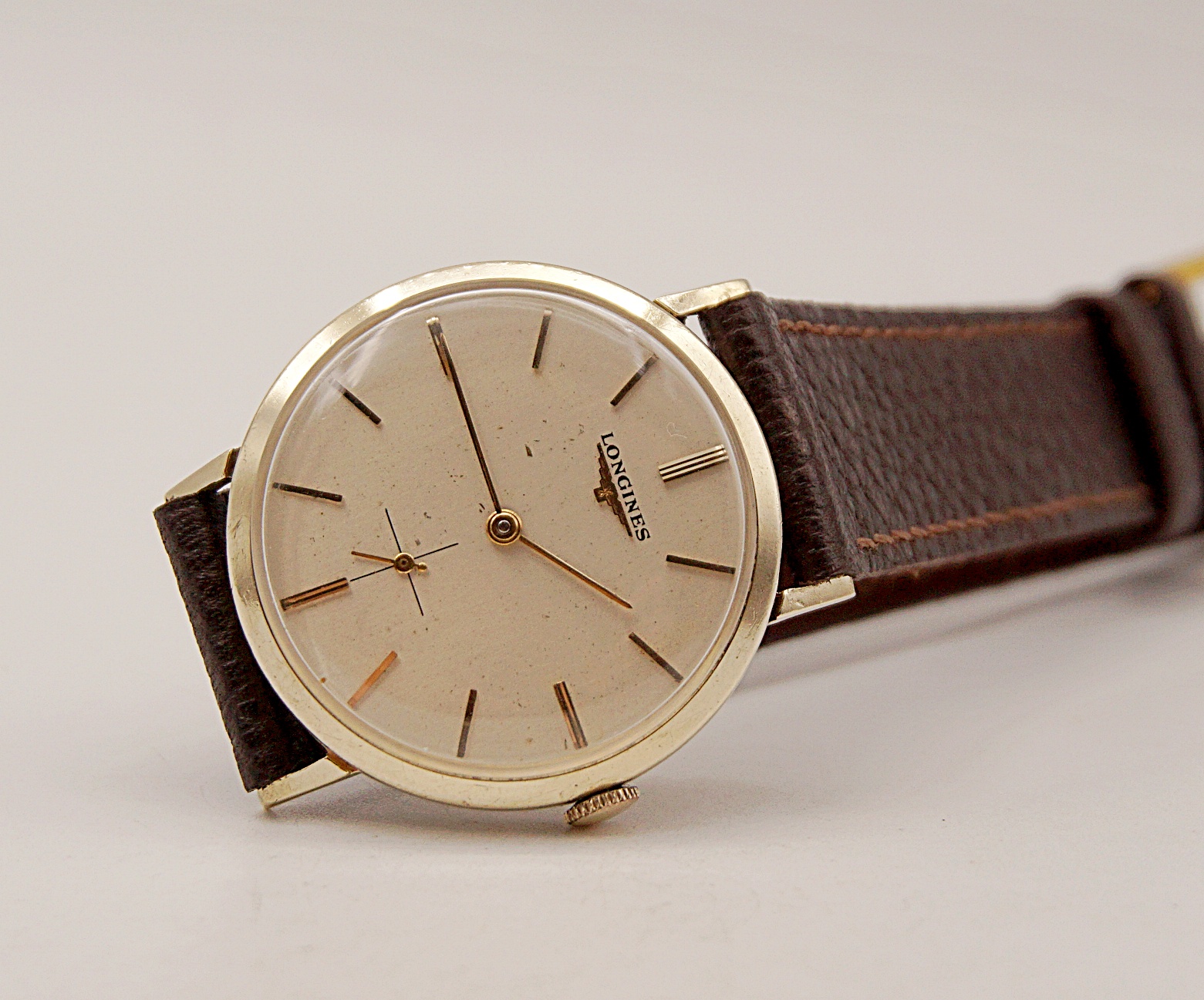 นาฬิกาเก่า LONGINES ไขลานสองเข็มครึ่ง