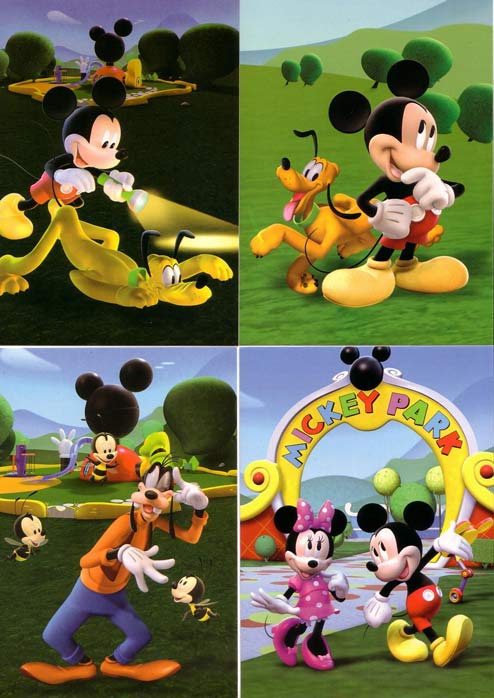 Postcard Mickey Park 16 ใบ