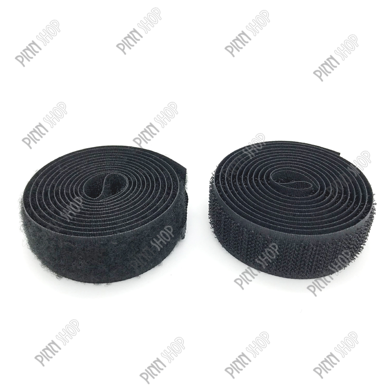 ตีนตุ๊กแกสีดำ กว้าง 2 ซม.