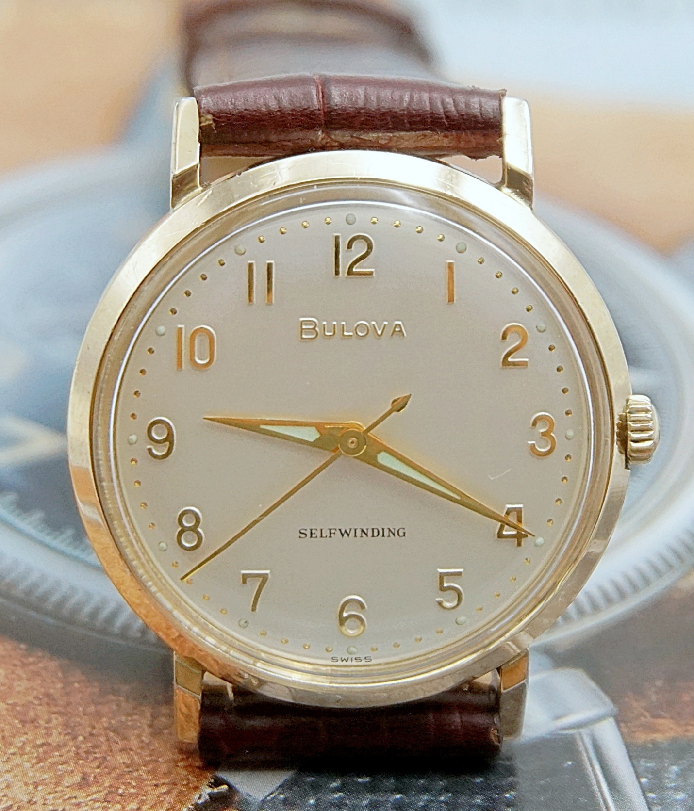 นาฬิกาเก่า BULOVA ออโตเมติก