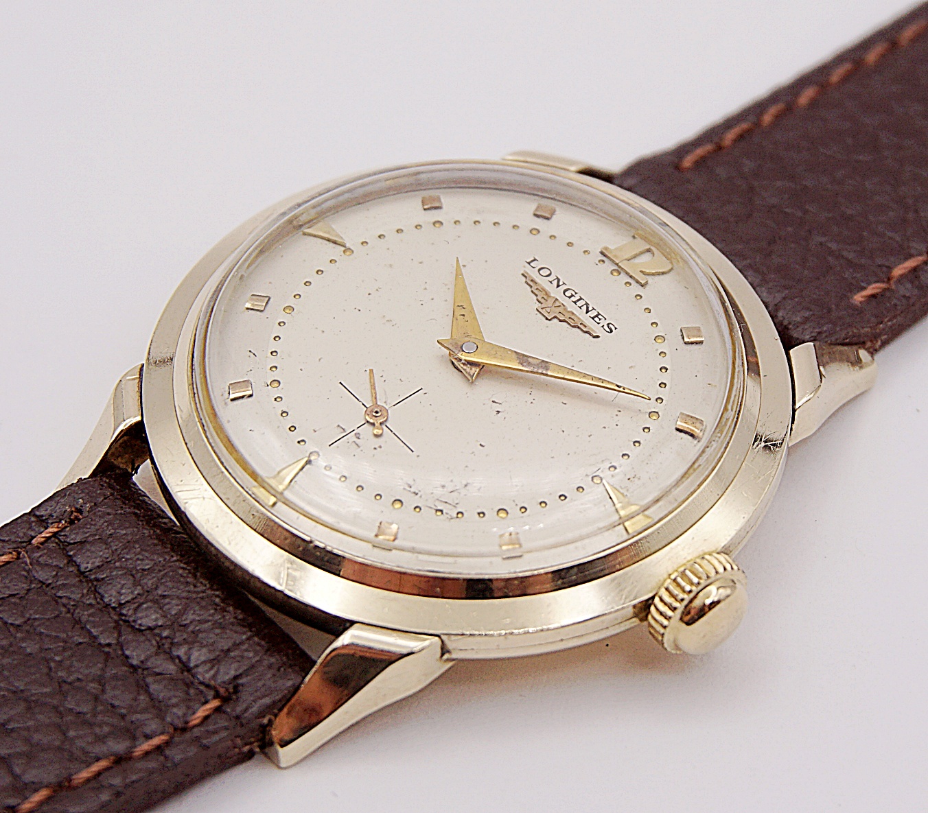 นาฬิกาเก่า LONGINES ไขลานสองเข็มครึ่ง